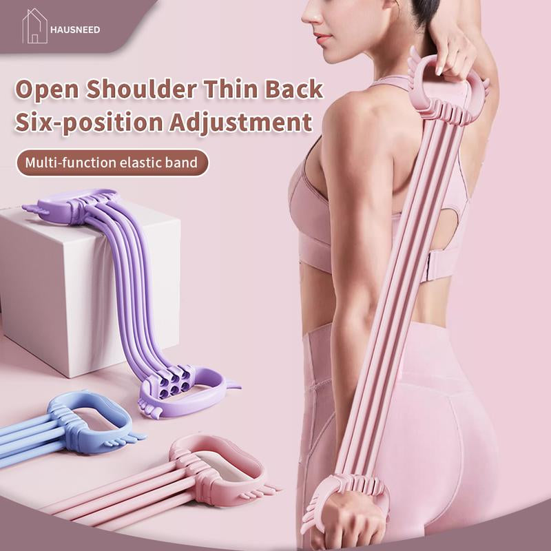 Hausneed Adjustable Fitness Resistance Band - Ultimate Back Training Tool for Women, Perfect for Home Workouts and Sculpting Your Beauty Back!