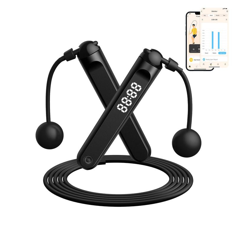Aerocord Cordless Smart Jump Rope – Your Ultimate Digital Fitness Tracker for Low Impact Cardio & Balance Training Anytime, Anywhere!