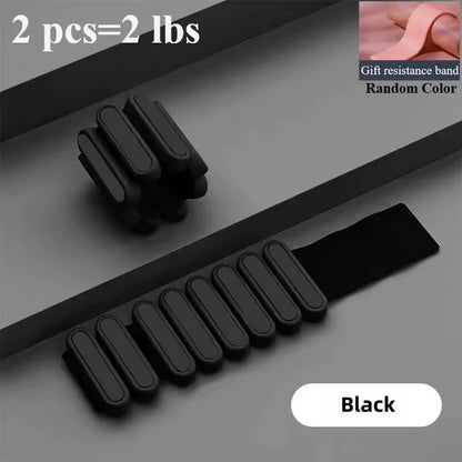 Wrist Weights Ankle Weights for Men&Women Portable Wearable Adjustable Leg Wrist Weighted Bracelet for Pilate、Yoga、Gym Training