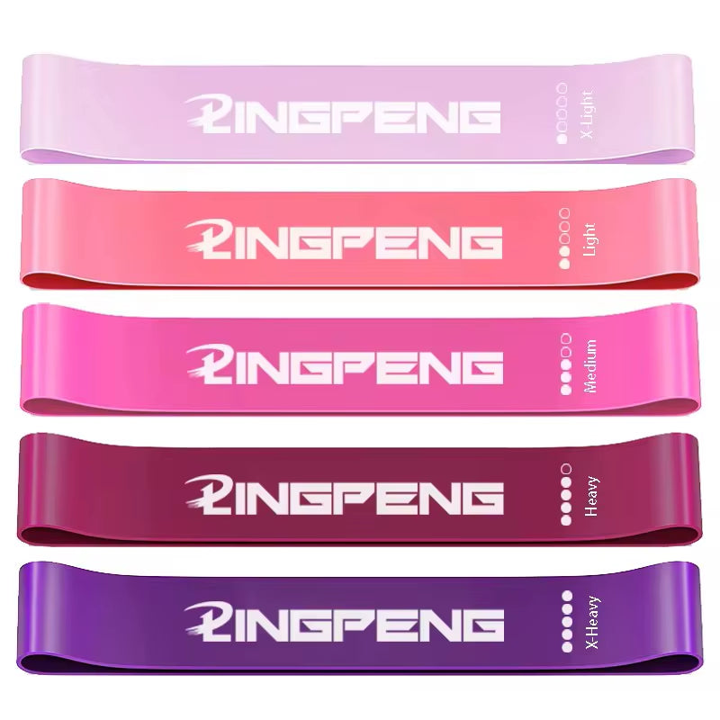 Versatile Resistance Bands for Yoga, Fitness, and Dance - Hip Tension, Leg Squat, and Stretch Loop Bands