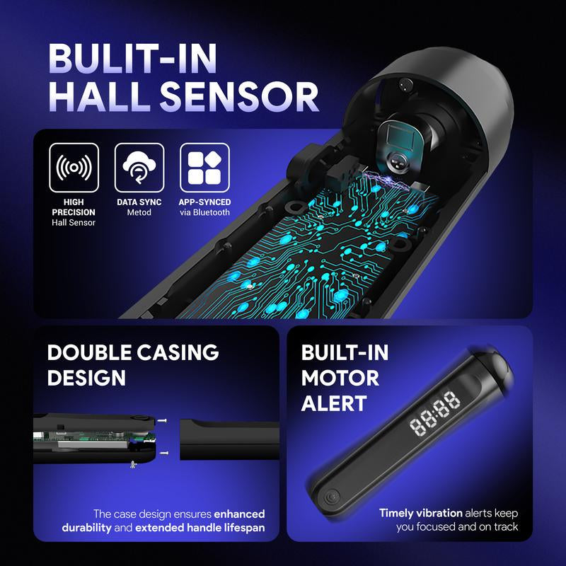 Aerocord Cordless Smart Jump Rope – Your Ultimate Digital Fitness Tracker for Low Impact Cardio & Balance Training Anytime, Anywhere!