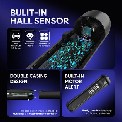 Aerocord Cordless Smart Jump Rope – Your Ultimate Digital Fitness Tracker for Low Impact Cardio & Balance Training Anytime, Anywhere!