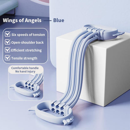 Hausneed Adjustable Fitness Resistance Band - Ultimate Back Training Tool for Women, Perfect for Home Workouts and Sculpting Your Beauty Back!