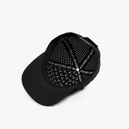 Bucked Up 5-Panel Baseball Hat with Stylish Rubberized BU Logo