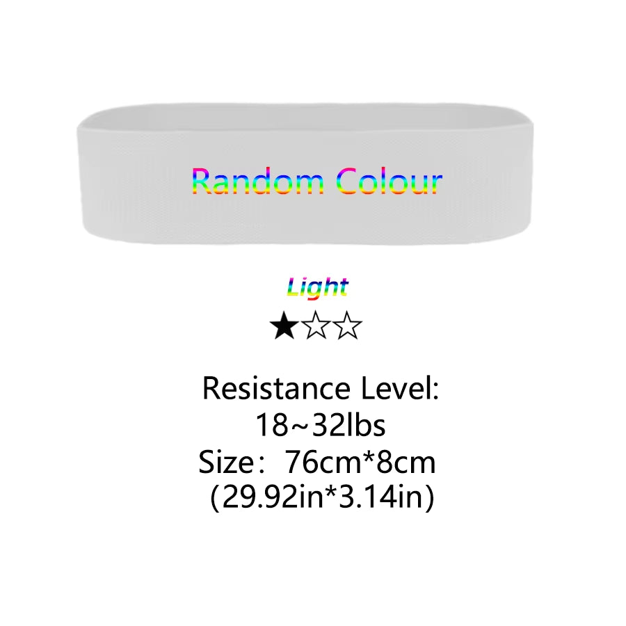 Premium Fabric Resistance Hip Bands for Glutes & Thighs - Ultimate Workout Loops for Squats, Yoga & Fitness