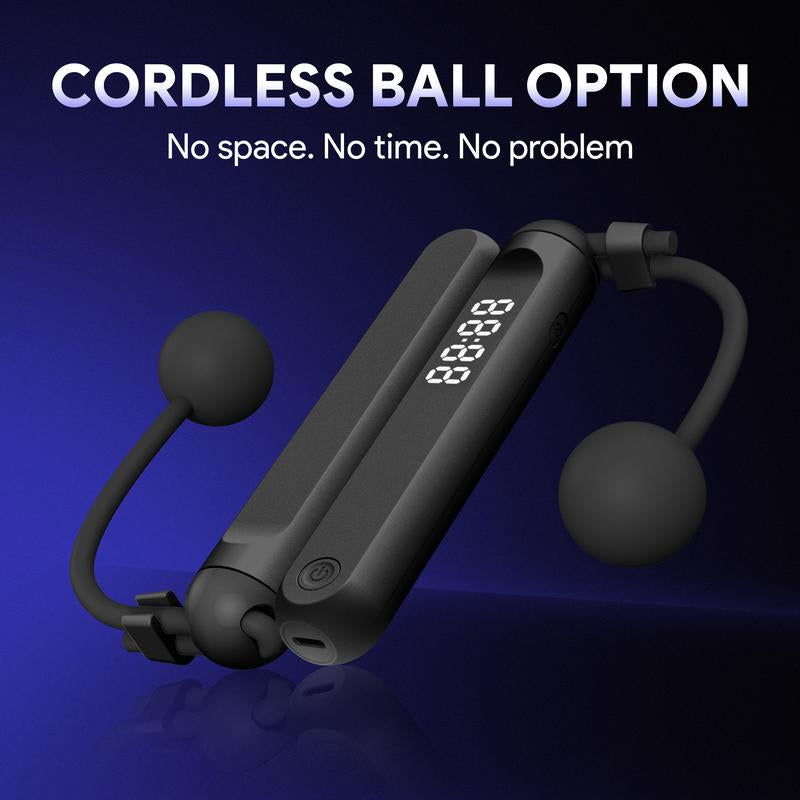 Aerocord Cordless Smart Jump Rope – Your Ultimate Digital Fitness Tracker for Low Impact Cardio & Balance Training Anytime, Anywhere!