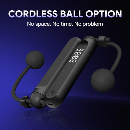 Aerocord Cordless Smart Jump Rope – Your Ultimate Digital Fitness Tracker for Low Impact Cardio & Balance Training Anytime, Anywhere!