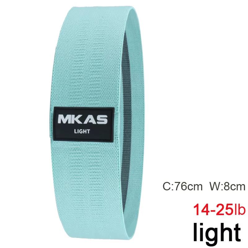 Ultimate Hip Fitness Resistance Bands Set - 3-Piece Fabric Loop Yoga Booty Bands for Leg, Thigh, and Glute Workouts