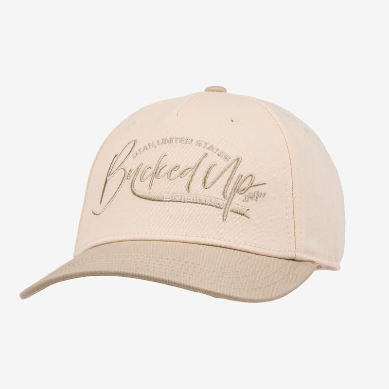 Bucked Up 5-Panel Baseball Hat with Stylish Rubberized BU Logo