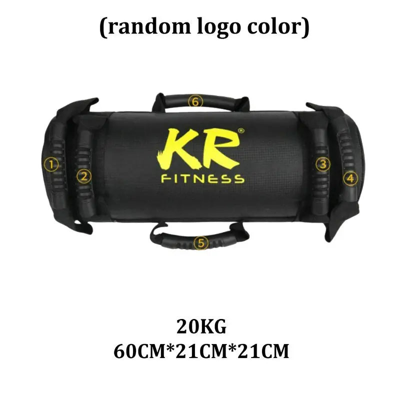 Versatile Unfilled Fitness Sandbag - Adjustable 5-30Kg for Strength Training & Muscle Building