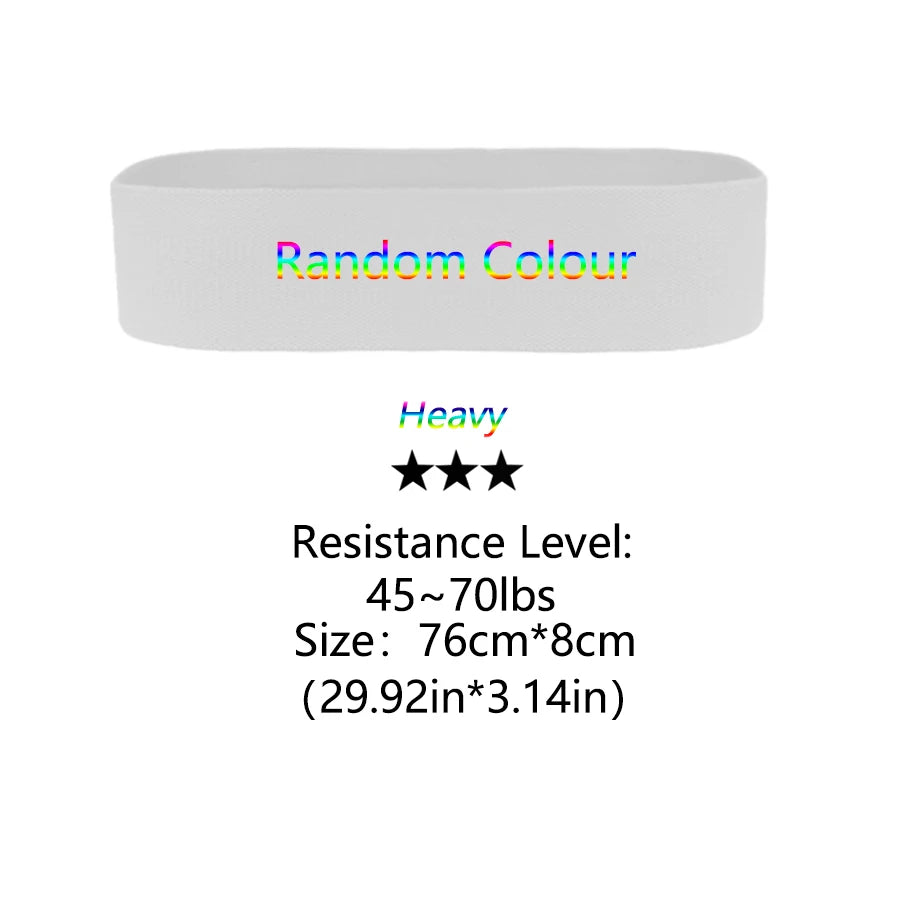 Premium Fabric Resistance Hip Bands for Glutes & Thighs - Ultimate Workout Loops for Squats, Yoga & Fitness