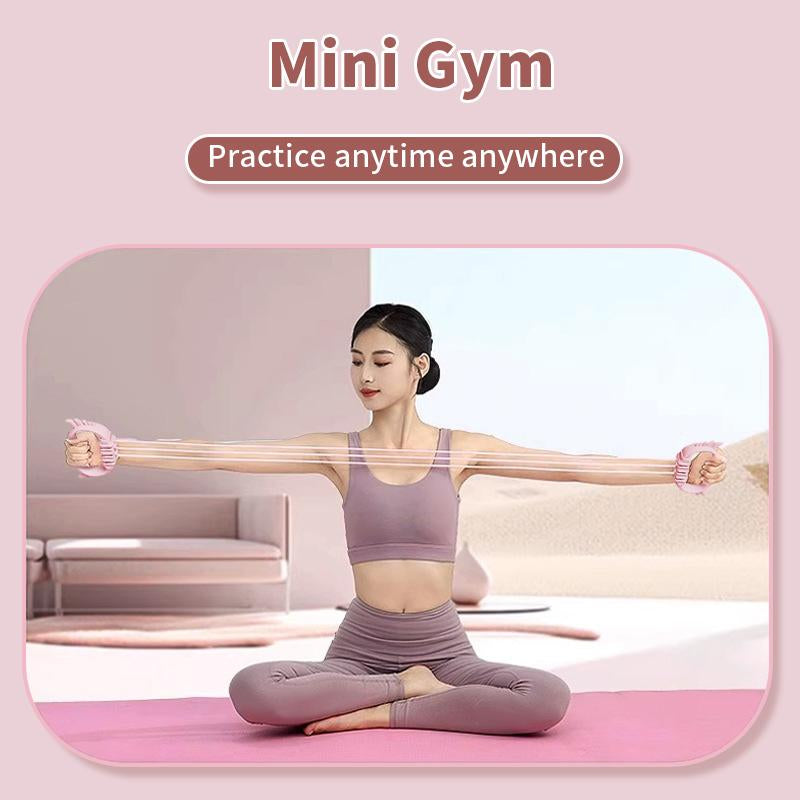 Hausneed Adjustable Fitness Resistance Band - Ultimate Back Training Tool for Women, Perfect for Home Workouts and Sculpting Your Beauty Back!