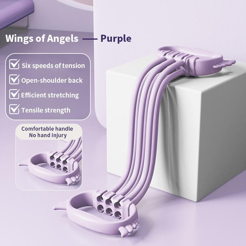 Hausneed Adjustable Fitness Resistance Band - Ultimate Back Training Tool for Women, Perfect for Home Workouts and Sculpting Your Beauty Back!