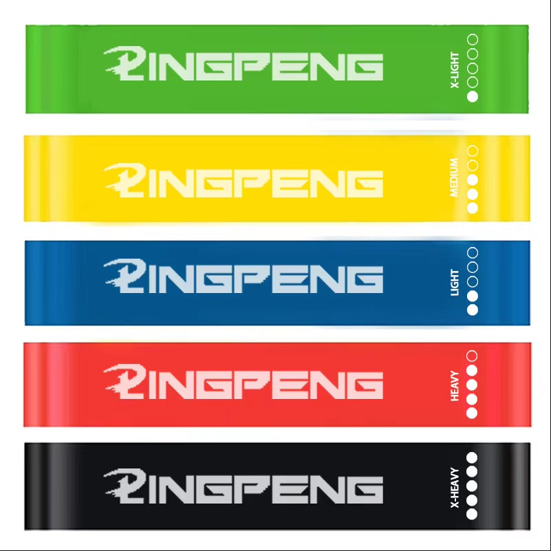 Versatile Resistance Bands for Yoga, Fitness, and Dance - Hip Tension, Leg Squat, and Stretch Loop Bands