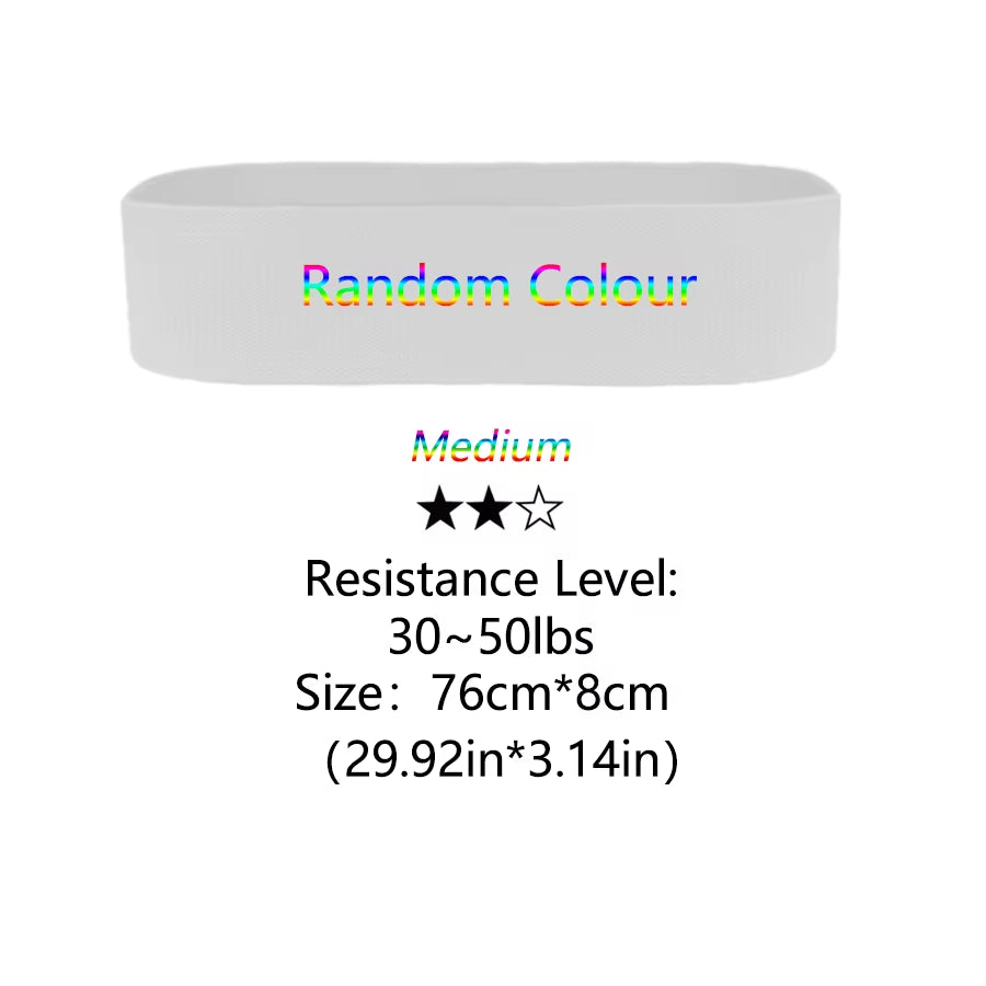 Premium Fabric Resistance Hip Bands for Glutes & Thighs - Ultimate Workout Loops for Squats, Yoga & Fitness