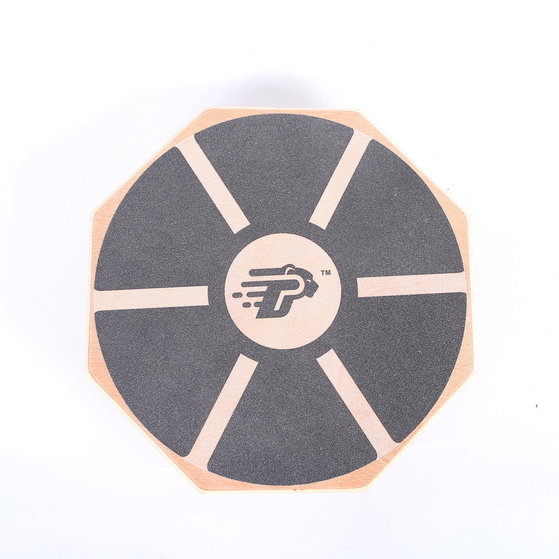 Octagonal Wooden Balance Trainer Board - Enhance Your Workout & Yoga Routine!