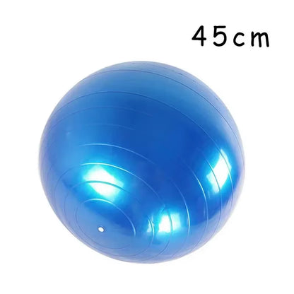 Inflatable 45-85Cm Big Yoga Ball - Thickened PVC Exercise Ball for Home Fitness, Pilates & Balance Training